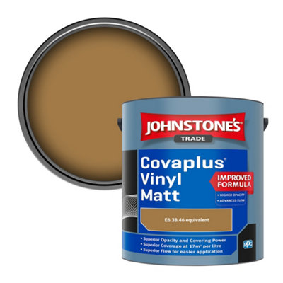 B&Q -  Covaplus Vinyl Matt Walls & Ceilings Emulsion Paint (E6.38.46 Equivalent) 2.5L