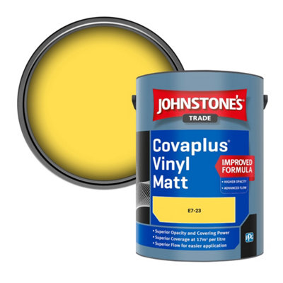 B&Q -  Covaplus Vinyl Matt Walls & Ceilings Emulsion Paint (E7-23) 5L