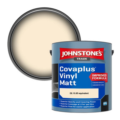 B&Q -  Covaplus Vinyl Matt Walls & Ceilings Emulsion Paint (E8.10.85 Equivalent) 2.5L