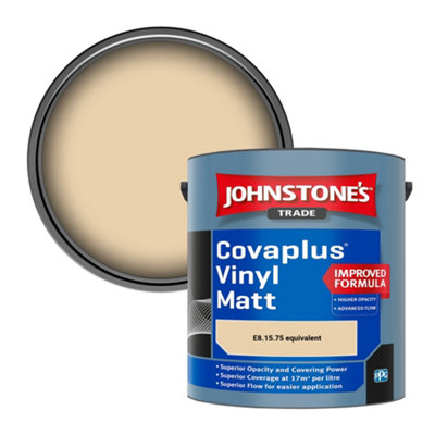 B&Q -  Covaplus Vinyl Matt Walls & Ceilings Emulsion Paint (E8.15.75 Equivalent) 2.5L