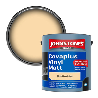 B&Q -  Covaplus Vinyl Matt Walls & Ceilings Emulsion Paint (E8.20.80 Equivalent) 2.5L