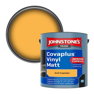 B&Q -  Covaplus Vinyl Matt Walls & Ceilings Emulsion Paint (E8.49.73 Equivalent) 2.5L