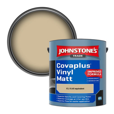 B&Q -  Covaplus Vinyl Matt Walls & Ceilings Emulsion Paint (F2.15.65 Equivalent) 2.5L
