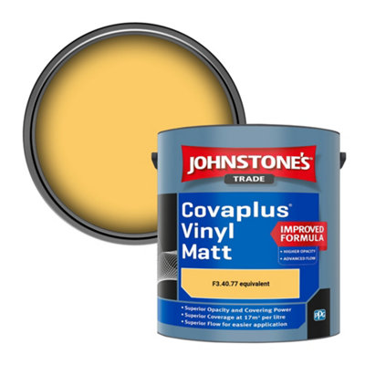 B&Q -  Covaplus Vinyl Matt Walls & Ceilings Emulsion Paint (F3.40.77 Equivalent) 2.5L