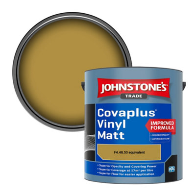 B&Q -  Covaplus Vinyl Matt Walls & Ceilings Emulsion Paint (F4.48.53 Equivalent) 2.5L