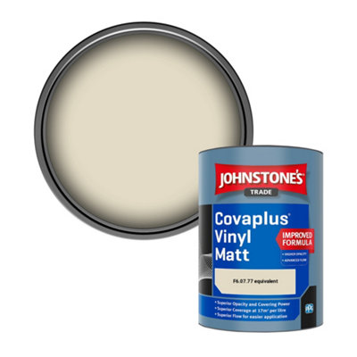 B&Q -  Covaplus Vinyl Matt Walls & Ceilings Emulsion Paint (F6.07.77 Equivalent) 1L