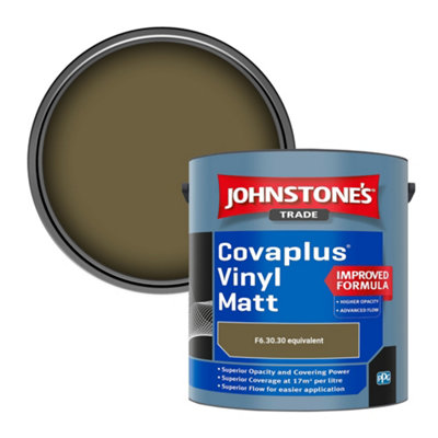 B&Q -  Covaplus Vinyl Matt Walls & Ceilings Emulsion Paint (F6.30.30 Equivalent) 2.5L