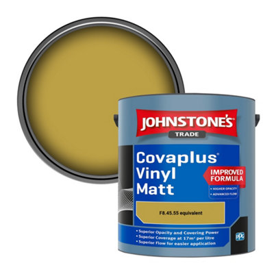 B&Q -  Covaplus Vinyl Matt Walls & Ceilings Emulsion Paint (F8.45.55 Equivalent) 2.5L