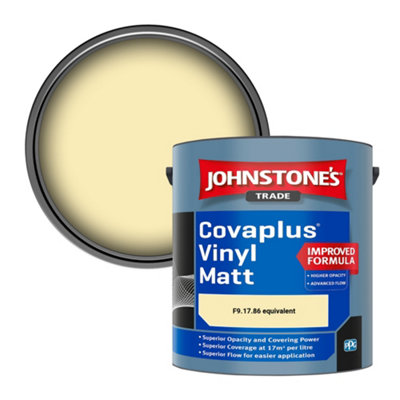 B&Q -  Covaplus Vinyl Matt Walls & Ceilings Emulsion Paint (F9.17.86 Equivalent) 2.5L