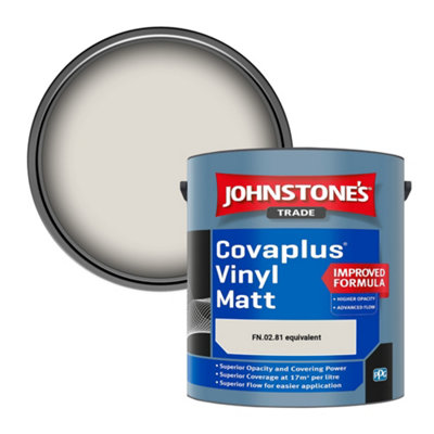 B&Q -  Covaplus Vinyl Matt Walls & Ceilings Emulsion Paint (Fn.02.81 Equivalent) 2.5L
