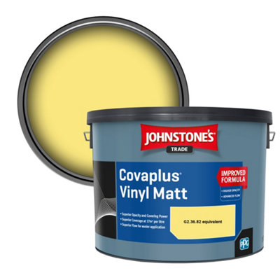 B&Q -  Covaplus Vinyl Matt Walls & Ceilings Emulsion Paint (G2.36.82 Equivalent) 10L