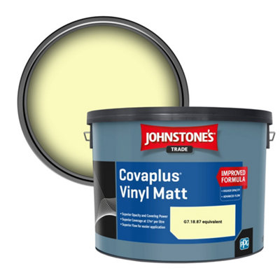 B&Q -  Covaplus Vinyl Matt Walls & Ceilings Emulsion Paint (G7.18.87 Equivalent) 10L
