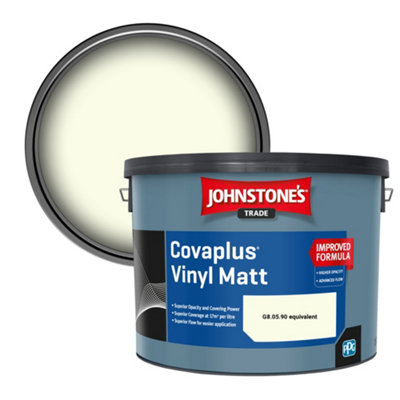 B&Q -  Covaplus Vinyl Matt Walls & Ceilings Emulsion Paint (G8.05.90 Equivalent) 10L