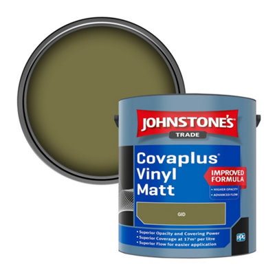 B&Q -  Covaplus Vinyl Matt Walls & Ceilings Emulsion Paint (Gid) 2.5L