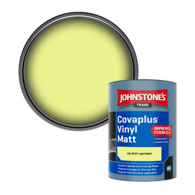 B&Q -  Covaplus Vinyl Matt Walls & Ceilings Emulsion Paint (H0.33.81 Equivalent) 1L