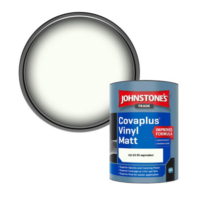 B&Q -  Covaplus Vinyl Matt Walls & Ceilings Emulsion Paint (H2.03.90 Equivalent) 1L