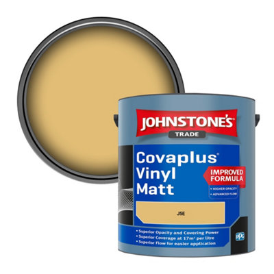 B&Q -  Covaplus Vinyl Matt Walls & Ceilings Emulsion Paint (J5E) 2.5L