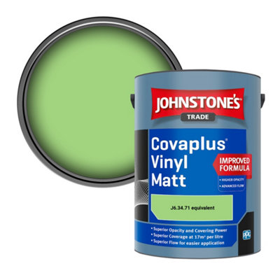 B&Q -  Covaplus Vinyl Matt Walls & Ceilings Emulsion Paint (J6.34.71 Equivalent) 5L