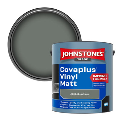 B&Q -  Covaplus Vinyl Matt Walls & Ceilings Emulsion Paint (J8.03.40 Equivalent) 2.5L