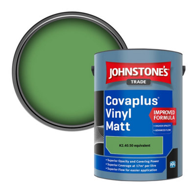 B&Q -  Covaplus Vinyl Matt Walls & Ceilings Emulsion Paint (K2.40.50 Equivalent) 5L