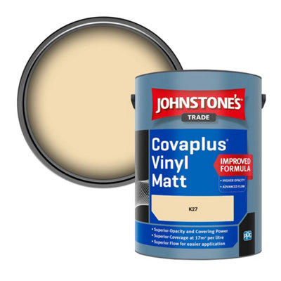 B&Q -  Covaplus Vinyl Matt Walls & Ceilings Emulsion Paint (K27) 5L