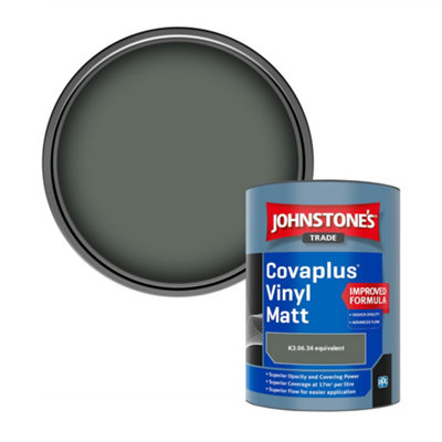 B&Q -  Covaplus Vinyl Matt Walls & Ceilings Emulsion Paint (K3.06.34 Equivalent) 1L