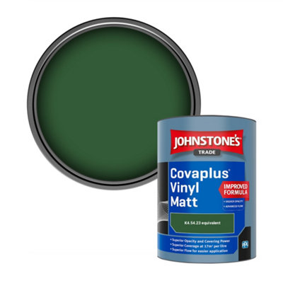 Johnstone's Trade Covaplus Vinyl Matt Walls & Ceilings Emulsion Paint (K4.54.23 Equivalent) 1L