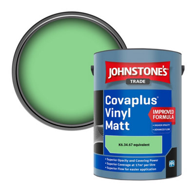 B&Q -  Covaplus Vinyl Matt Walls & Ceilings Emulsion Paint (K6.34.67 Equivalent) 5L