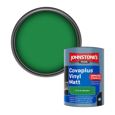 Johnstone's Trade Covaplus Vinyl Matt Walls & Ceilings Emulsion Paint (L0.70.40 Equivalent) 1L