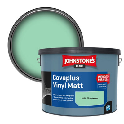 B&Q -  Covaplus Vinyl Matt Walls & Ceilings Emulsion Paint (L8.20.70 Equivalent) 10L