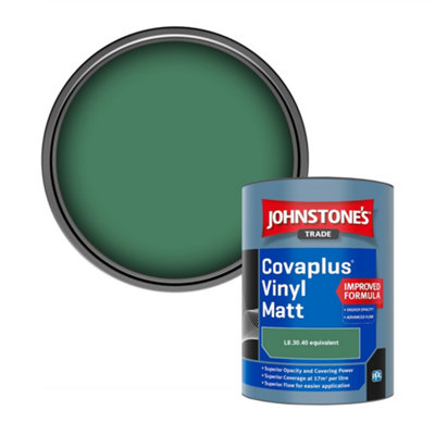 Johnstone's Trade Covaplus Vinyl Matt Walls & Ceilings Emulsion Paint (L8.30.40 Equivalent) 1L