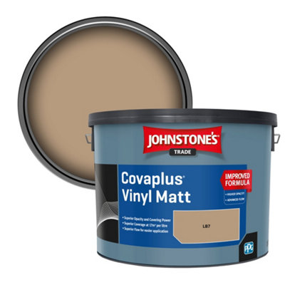 B&Q -  Covaplus Vinyl Matt Walls & Ceilings Emulsion Paint (Lb7) 10L