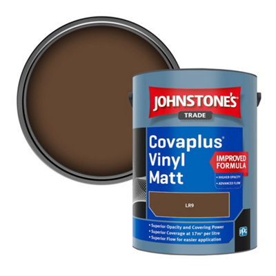 B&Q -  Covaplus Vinyl Matt Walls & Ceilings Emulsion Paint (Lr9) 5L