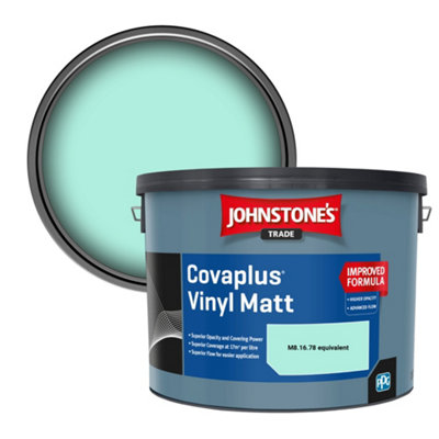 B&Q -  Covaplus Vinyl Matt Walls & Ceilings Emulsion Paint (M8.16.78 Equivalent) 10L