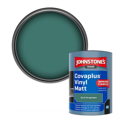 B&Q -  Covaplus Vinyl Matt Walls & Ceilings Emulsion Paint (N2.29.35 Equivalent) 1L