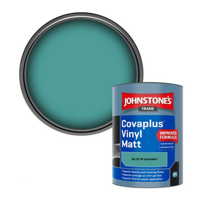 B&Q -  Covaplus Vinyl Matt Walls & Ceilings Emulsion Paint (N8.29.49 Equivalent) 1L