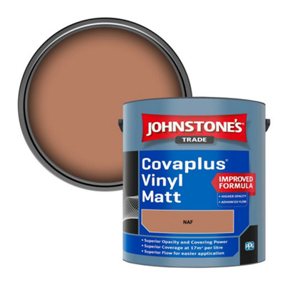 B&Q -  Covaplus Vinyl Matt Walls & Ceilings Emulsion Paint (Naf) 2.5L