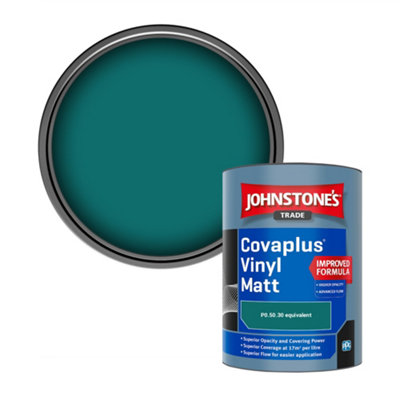 B&Q -  Covaplus Vinyl Matt Walls & Ceilings Emulsion Paint (P0.50.30 Equivalent) 1L