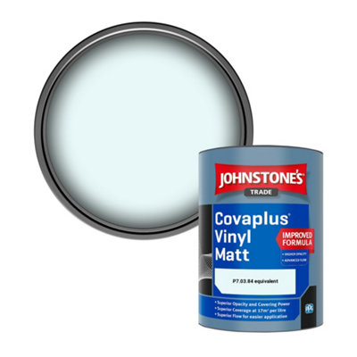 Johnstone's Trade Covaplus Vinyl Matt Walls & Ceilings Emulsion Paint (P7.03.84 Equivalent) 1L