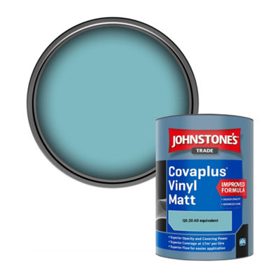 Johnstone's Trade Covaplus Vinyl Matt Walls & Ceilings Emulsion Paint (Q0.20.60 Equivalent) 1L