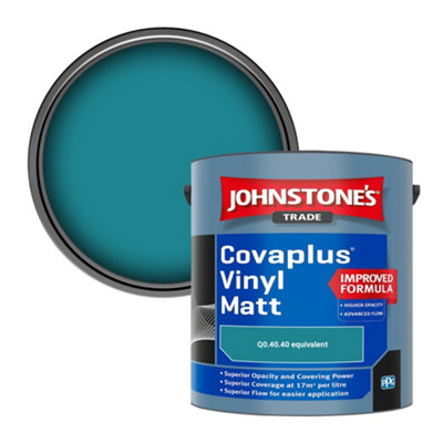 B&Q -  Covaplus Vinyl Matt Walls & Ceilings Emulsion Paint (Q0.40.40 Equivalent) 2.5L