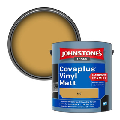 B&Q -  Covaplus Vinyl Matt Walls & Ceilings Emulsion Paint (R8G) 2.5L