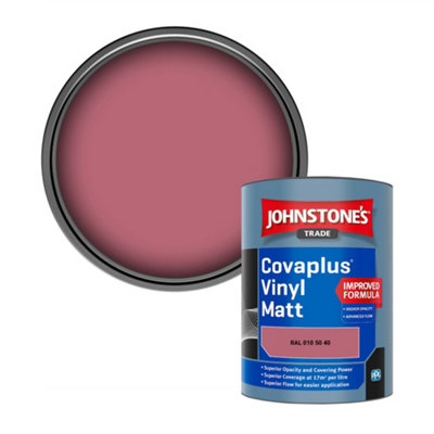 B&Q -  Covaplus Vinyl Matt Walls & Ceilings Emulsion Paint (Ral 010 50 40) 1L
