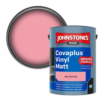 B&Q -  Covaplus Vinyl Matt Walls & Ceilings Emulsion Paint (Ral 010 70 35) 5L