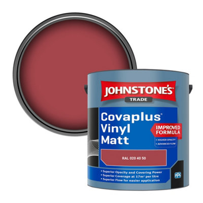 B&Q -  Covaplus Vinyl Matt Walls & Ceilings Emulsion Paint (Ral 020 40 50) 2.5L