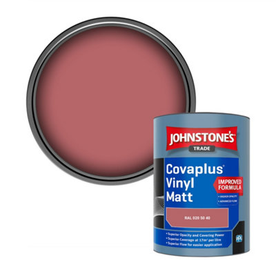 B&Q -  Covaplus Vinyl Matt Walls & Ceilings Emulsion Paint (Ral 020 50 40) 1L