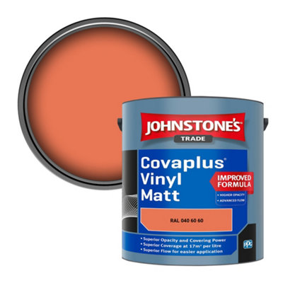 B&Q -  Covaplus Vinyl Matt Walls & Ceilings Emulsion Paint (Ral 040 60 60) 2.5L