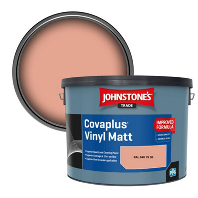 B&Q -  Covaplus Vinyl Matt Walls & Ceilings Emulsion Paint (Ral 040 70 30) 10L