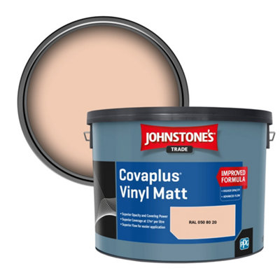 B&Q -  Covaplus Vinyl Matt Walls & Ceilings Emulsion Paint (Ral 050 80 20) 10L