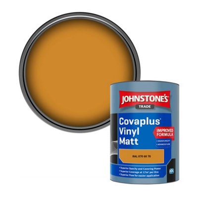 B&Q -  Covaplus Vinyl Matt Walls & Ceilings Emulsion Paint (Ral 070 60 70) 1L